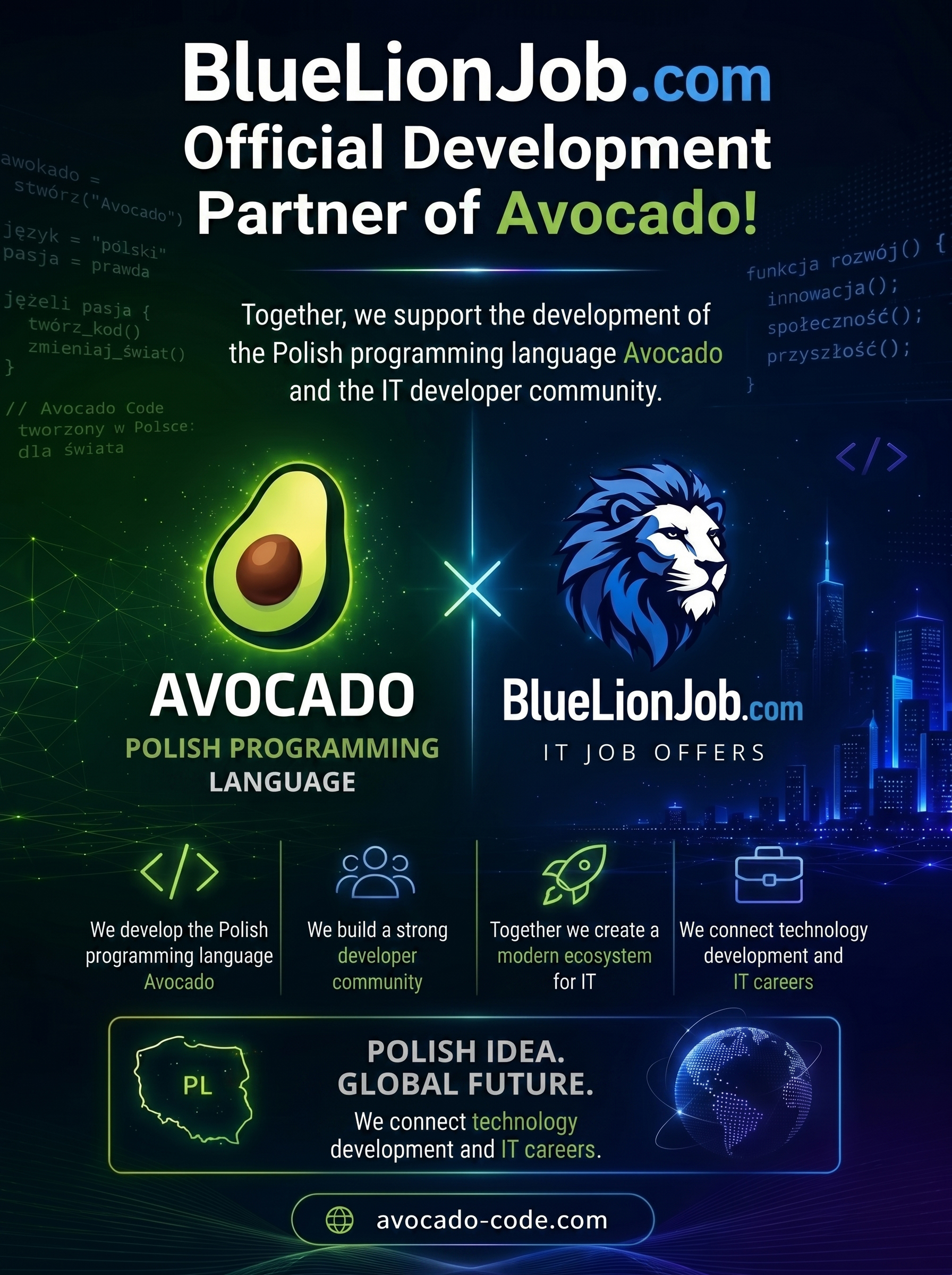 Avocado Development Partner - BlueLionJob